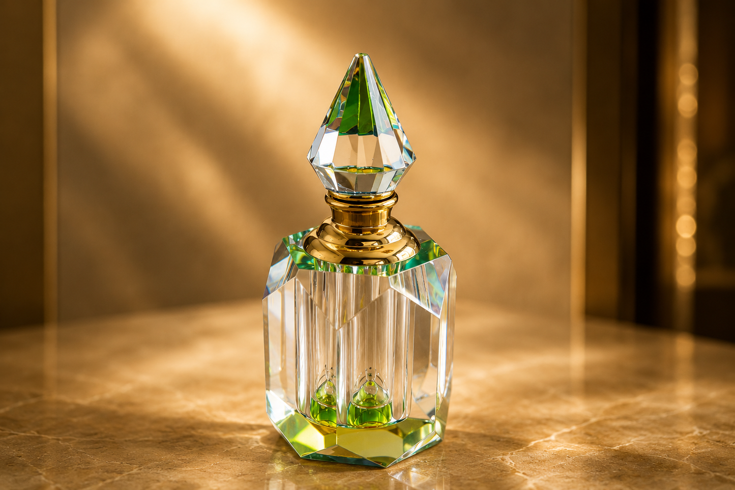 flacon émeraude royale