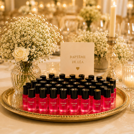 Huile Parfumée pour Mariages Évènements - lot de 100 Pièces
