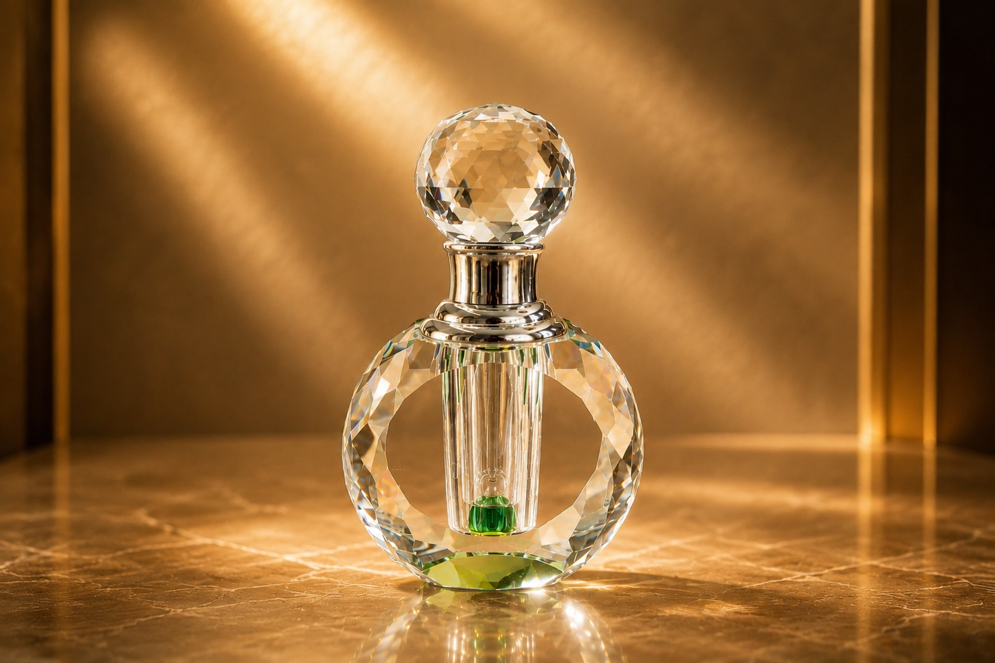flacon perle de crystal