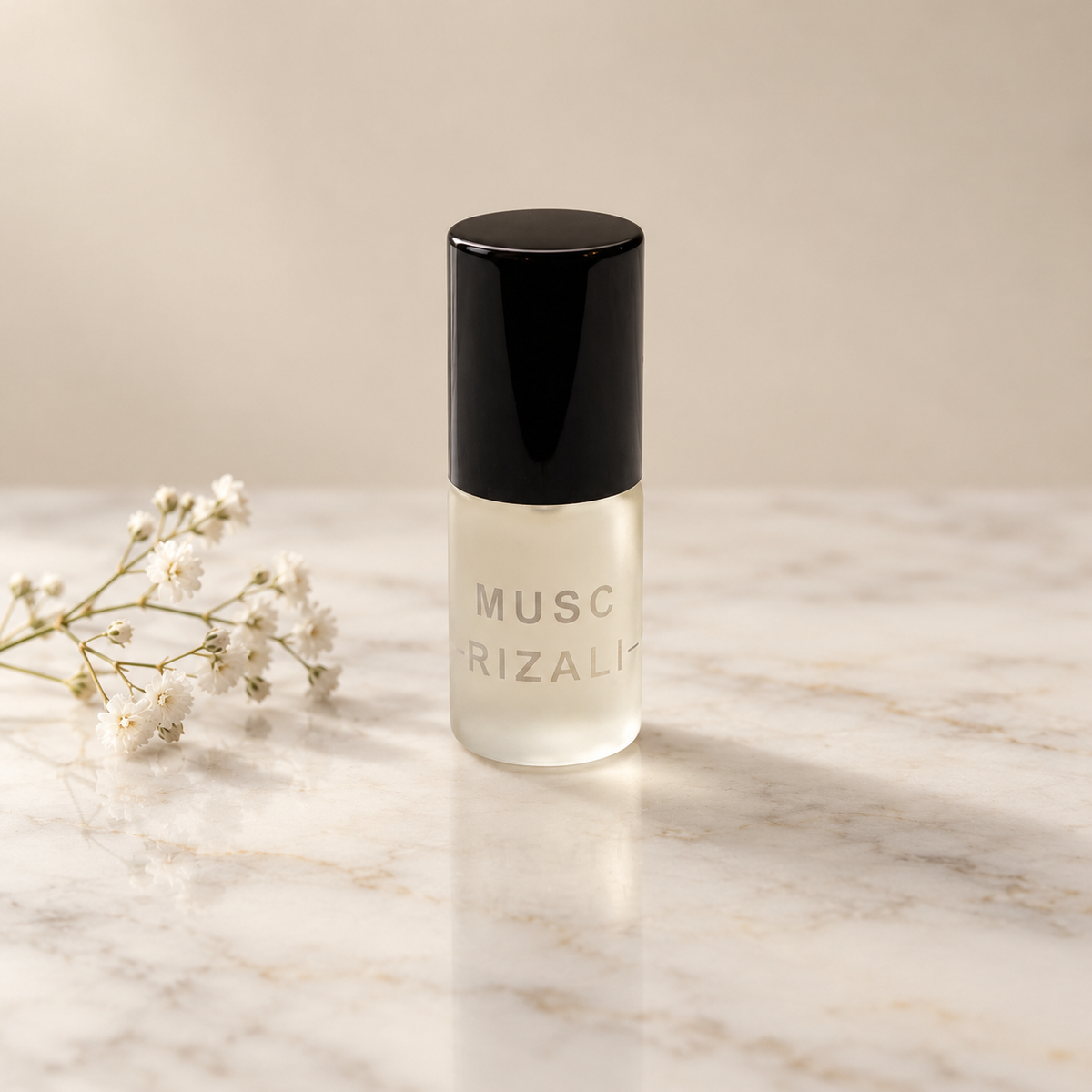 Mini parfum Musc Rizali 2 ml sans alcool, cadeau invité – Crepure Oud